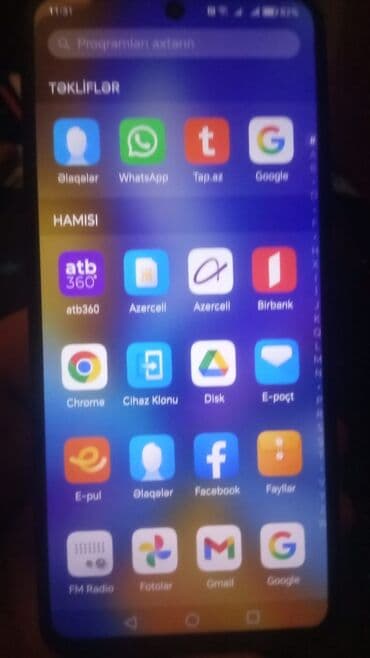 40 manata telefonlar: Honor X8b, 128 GB, rəng - Qara, Barmaq izi — 9