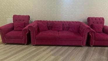 kreslo satilir: ✅ENDIRIM divan Desti satılır 450 manata.yaxsi veziyetde Unvan hovsan — 1