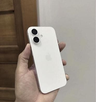 ayfon satisi: IPhone 16, 128 GB, Ağ, Zəmanət, Simsiz şarj, Face ID — 2