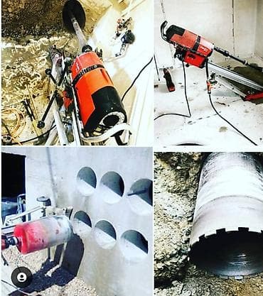 Beton və dəmir-betonda almazla deşmə və kəsmə xidməti - Diamant karot at lalafo.az Beton və dəmir-betonda almazla deşmə və kəsmə xidməti - Diamant karot