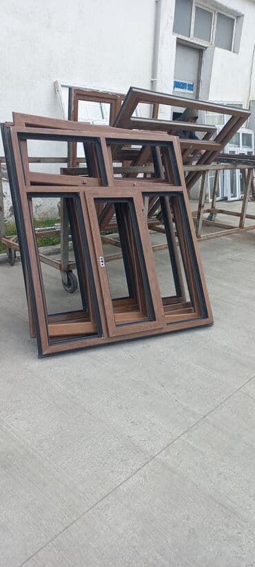 оконные рамы бу: İşlenmi̇ş plasti̇k pəncərələr. 
120x160=100 man — 13