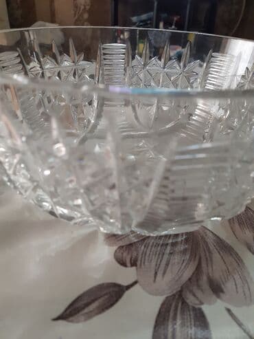 набор посуды: Vaza dəsti, Xrustal — 3