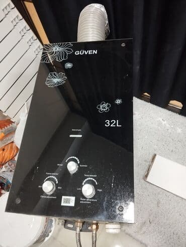 мастер газовых колонок: Qazla işləyən su qızdırıcısı – 32L Xüsusiyyətlər: - Təbii qaz ilə — 1