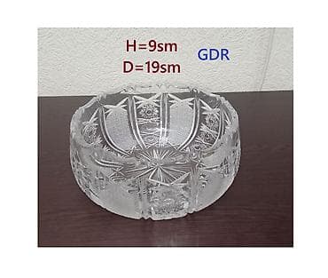 dibcek qablari: "BOHEMIA" Czechoslovakia istesali ve GDR istesali Xrustal Qiymetleri — 6