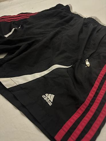 kişi geyimler: Şort, Adidas, rəng - Qara — 2