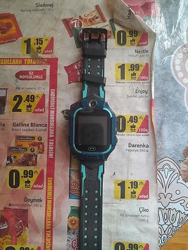 Smart saat, Smart, Kamera, rəng - Sarı — 1