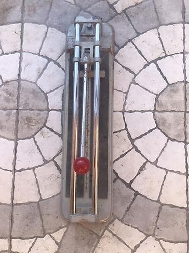 İşlənmiş Əl ilə çalışan Kafel kəsən stanok, 350 mm qədər, Zəmanətsiz