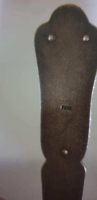 şpatel dekor: Məhsul: Tort/paxlava üçün spatula (server) - Material: metal gövdə — 4