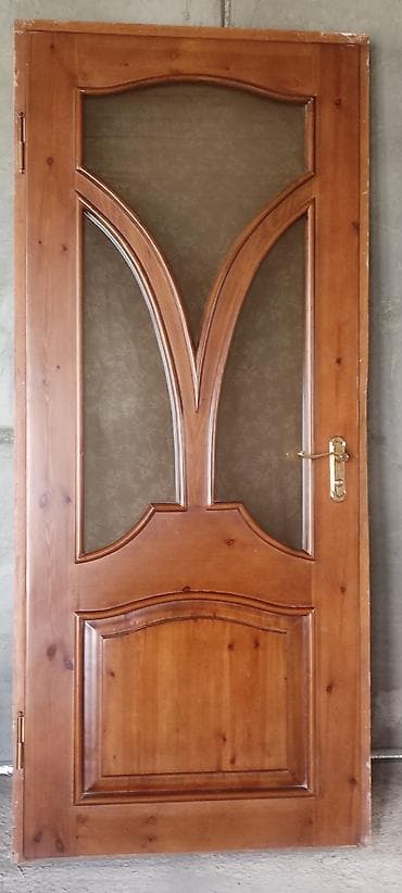 qapilari: Qonaq otağı üçün İşlənmiş Otaq qapısı 90x200 sm Zamok ilə, Ünvandan götürmə — 2