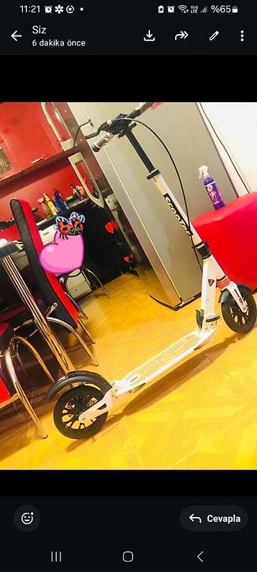 suktur: Şəhərdaxili hərəkət üçün rahat və yığcam skuter 90kilo gotur - Tip — 2