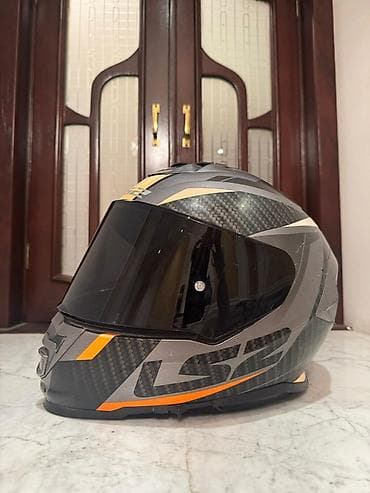 Nəqliyyat: LS2 tam üzlü motosiklet dəbilqəsi - Korpusu: karbon lifli kompozit — 2