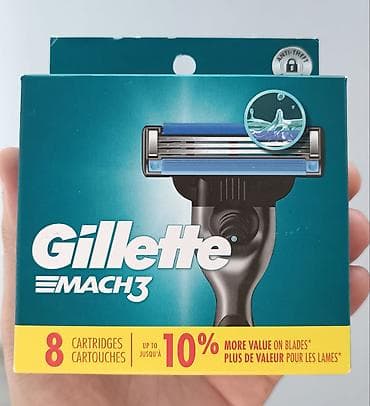ugg azerbaijan: Gillette Mach 3 Başlıq 8-li TƏZƏ - AÇILMAMIŞ! BAĞLI! PAKOVKA! — 1