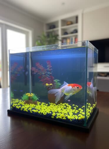 suda yaşayan heyvanlar: Qızıl balıq — 1