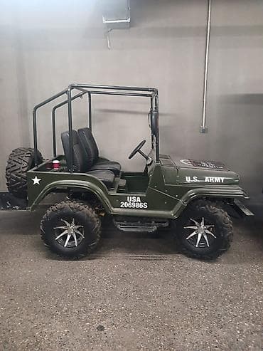 Avtomobil satışı: Mini hərbi tərzli off-road buggy/jeep Xüsusiyyətlər: - 2 nəfərlik — 4