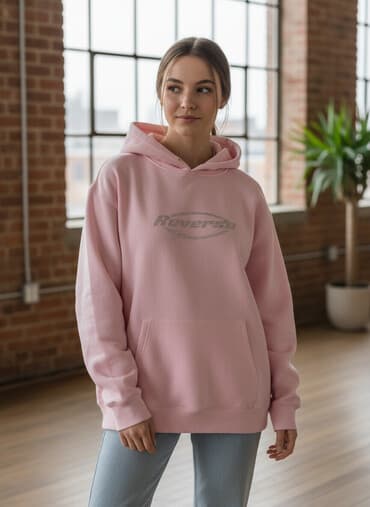 Məhsul: Çəhrayı kapüşonlu svitşot (hoodie) Xırdalan içi çatdırılma