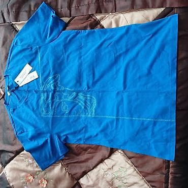 Futbolka, Versace, S, rəng - Mavi