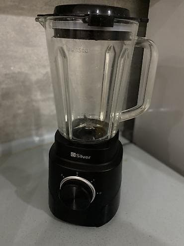ucuz blender: Silver markalı stasionar blender - Güclü elektrik bazası və böyük — 2