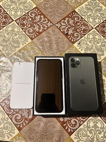 IPhone 11 Pro, 256 GB, Matte Midnight Green, Sənədlərlə lalafo.az -da IPhone 11 Pro, 256 GB, Matte Midnight Green, Sənədlərlə