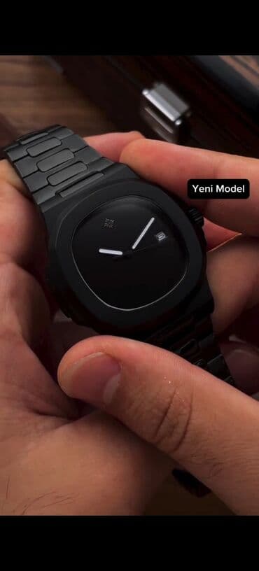 tək qaş: Yeni, Qol saatı, Patek Phillipe, rəng - Qara — 8