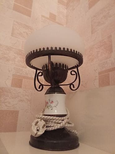 Məhsul: Masa üstü dekorativ lampa - Klassik üslubda, retro dizayn - — 2