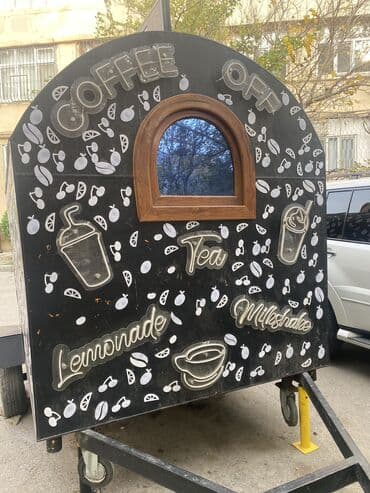 yupi aparatı: Hazır Təkərli Mobil Coffee Köşk – Tam Avadanlıqlı, Bakı Tam işlək — 7