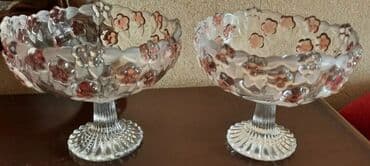 şef qaplarl: Məhsul: Alman istehsalı orijinal şüşə vazalar (2 ədəd) - Brend/işarə — 3