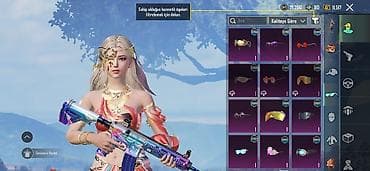 PUBG Mobile oyun hesabı – zəngin kosmetik kolleksiya Xüsusiyyətlər: -
