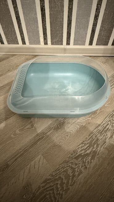 toyuq ucun yem qablari: Məhsul: Pişik tualeti (qum qabı) Ölçü: Uzunluq 35, Eni 30, hündürlüyü — 1