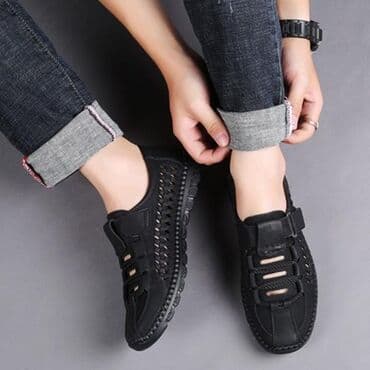 демисезонные мужские туфли: 🟪Ünvan : 2️⃣8️⃣ May Nizami Küçəsi Grand Marketin yanı 🚙 Kuryerle — 3