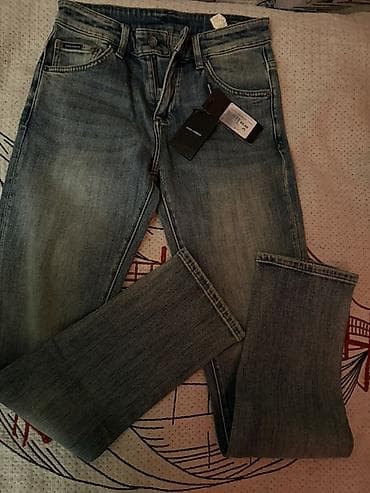 Dolce & Gabbana kişi cins şalvarı - Model: Klassik 5 cib dizaynı