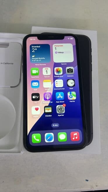 Video oyunlar və konsollar: IPhone 11, 64 GB, Qara, Sənədlərlə — 1