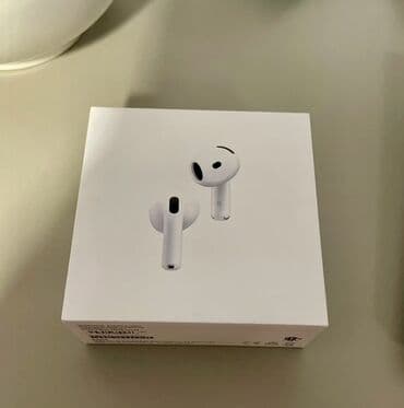 Mikrofonlar: Yeni Simsiz (Bluetooth) Qulaqcıqlar, Apple, rəng - Ağ — 1