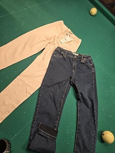 jogger şalvar: OVS markalı 2 ədəd uşaq şalvarı dəsti – 11-12 yaş oğlan üçün. - — 2
