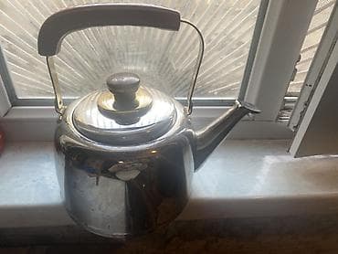 mis caydan: İşlənmiş, rəng - Gümüşü, Çaydan, 3-dən çox l — 3