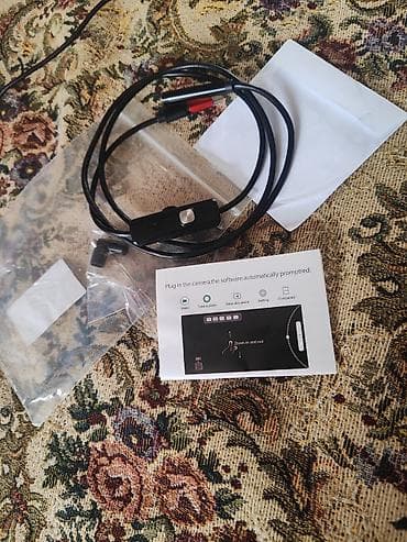 cd rom: Android və PC üçün Endoskop Kamera Seti Xüsusiyyətlər: - USB/OTG ilə — 2