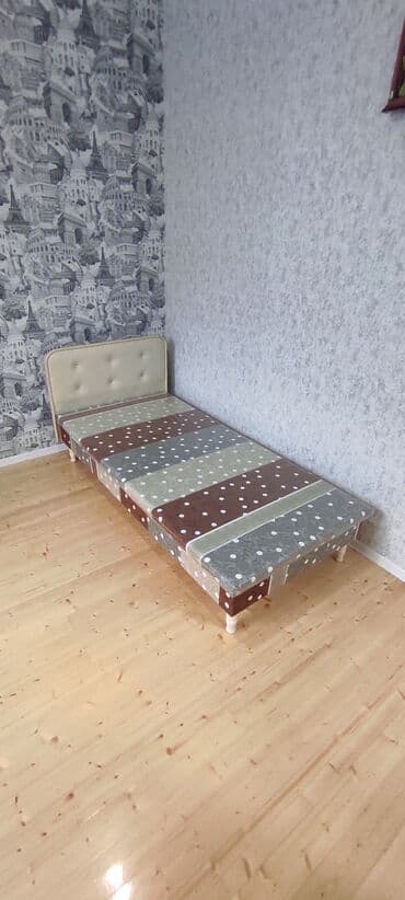 tek carpayı: Yeni, Təknəfərlik çarpayı, Bazalı, Matrassız, Siyirməsiz, Azərbaycan — 8