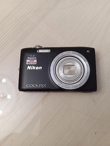 Nikon COOLPIX kompakt fotoaparat - 16.0 MP həssaslıqlı sensor – — 2