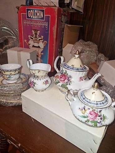 lipid cay: Çay dəsti, Farfor — 2