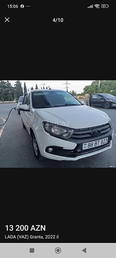 statır: VAZ (LADA) Granta: 1.6 l | 2022 il 22222 km Sedan — 2