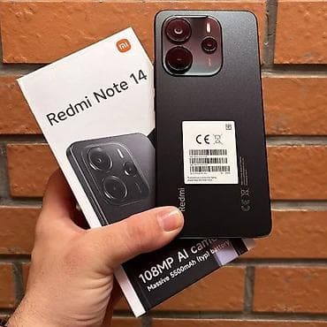 xiaomi redmi note 4x 4: Redmi Note 14, 256 ГБ, цвет - Черный — 1