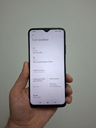 telefin: Redmi 9T, 128 GB, rəng - Qara, Barmaq izi — 3