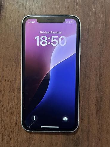 iphone 12 dubai: IPhone 12, Ağ, Qırıq — 2