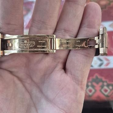 telefon saatlar: Qol saatı, Rolex, rəng - Qızılı — 4