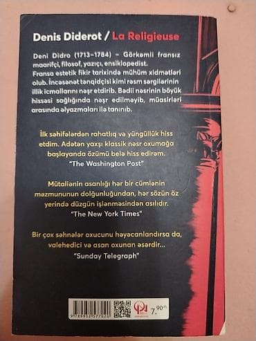 pulsuz uce: Deni Didro - Rahibə Azərbaycan dilində yeni . (xaricdə təhsilim — 2