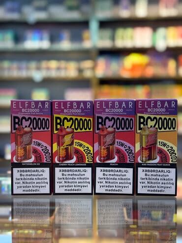 elf bar satışı: Elfbar BC20000 5% Dad çeşidləri: 1.Buzlu Qara Çay 2.Çiyələk Kivi — 2