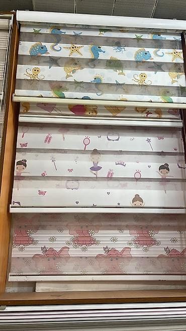 Şəkillər, tablolar: Zebra jalüz pərdə – geniş model seçimi - İki qatlı zebra mexanizmi — 2