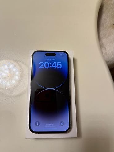 i 15 pods: IPhone 14 Pro, 256 GB, Ağ, Zəmanət, Barmaq izi, Simsiz şarj — 1
