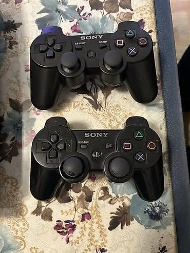 Digər oyun və konsollar: Sony PlayStation 3 Slim (CECH-3008B) konsolu Komplekt: - PS3 Slim — 4