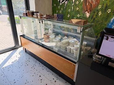 Soyuducu vitrin – supermarket, kafe və delikates mağazaları üçün - — 1
