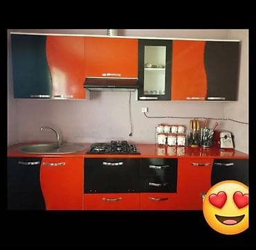 zərin mebel: Mebel dəsti – mətbəx, qonaq otağı və TV güzgülü konsol - Mətbəx — 1